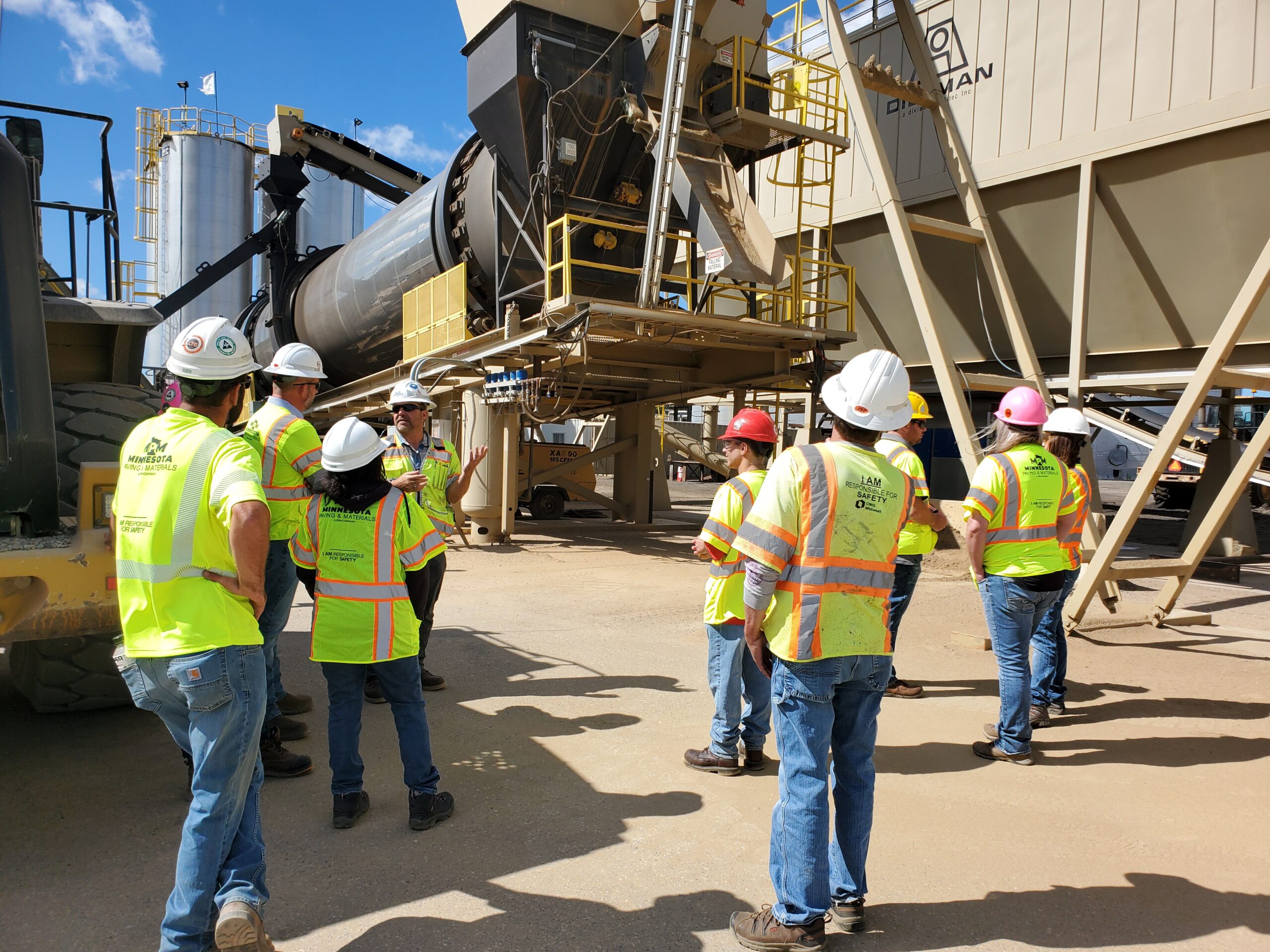 MPM cares about safety in their production of aggregates, asphalt, and construction services.